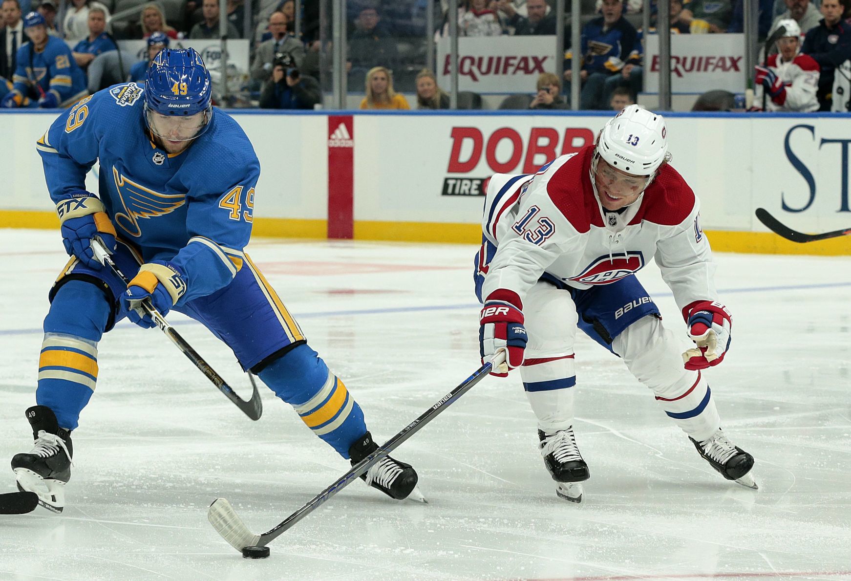 Blues v Canadiens